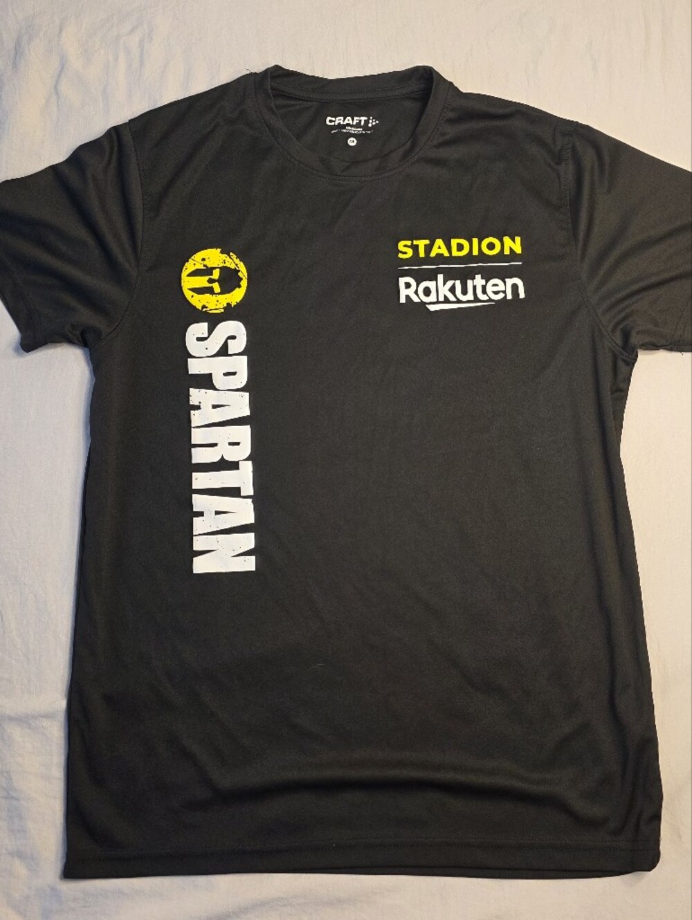 Craft Men's Black Spartan Stadion Finisher Tee